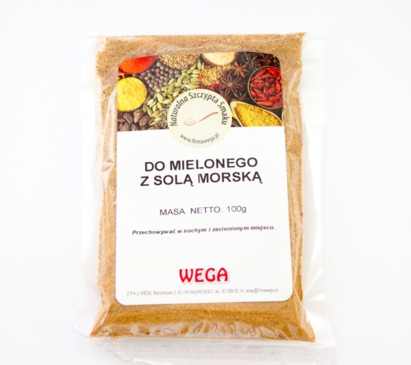 Przyprawa do mielonego z solą morską