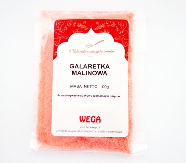 Galaretka malinowa