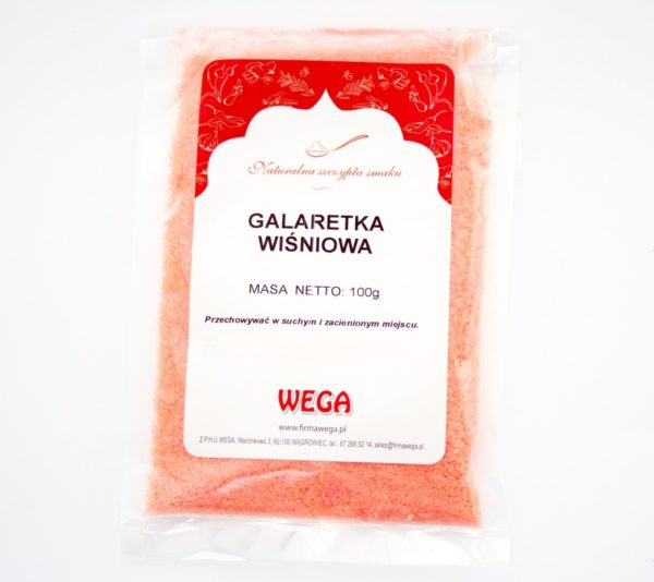 Galaretka wiśniowa