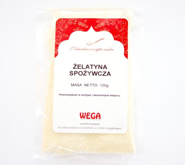 Żelatyna spożywcza